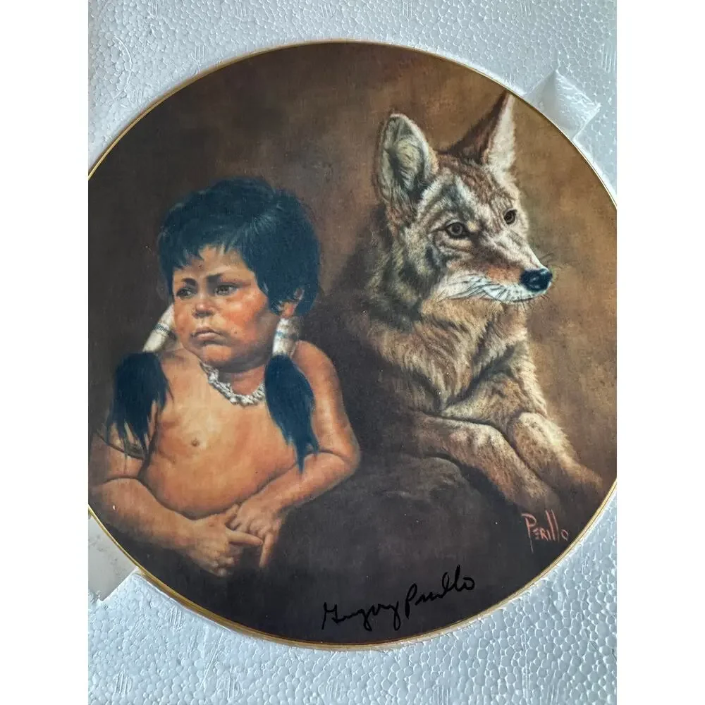 Mighty Sioux Limited Edition Collector Plate